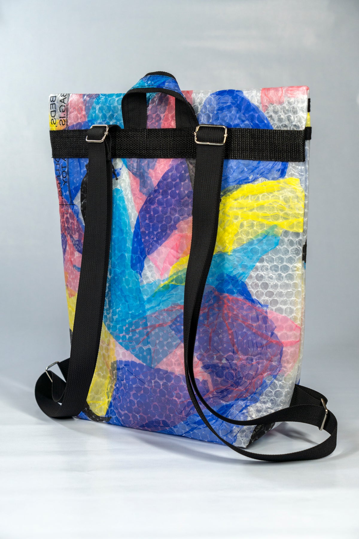 SOLD TURTLE Daily Backpack - Colourful Bubble Wrap Collage