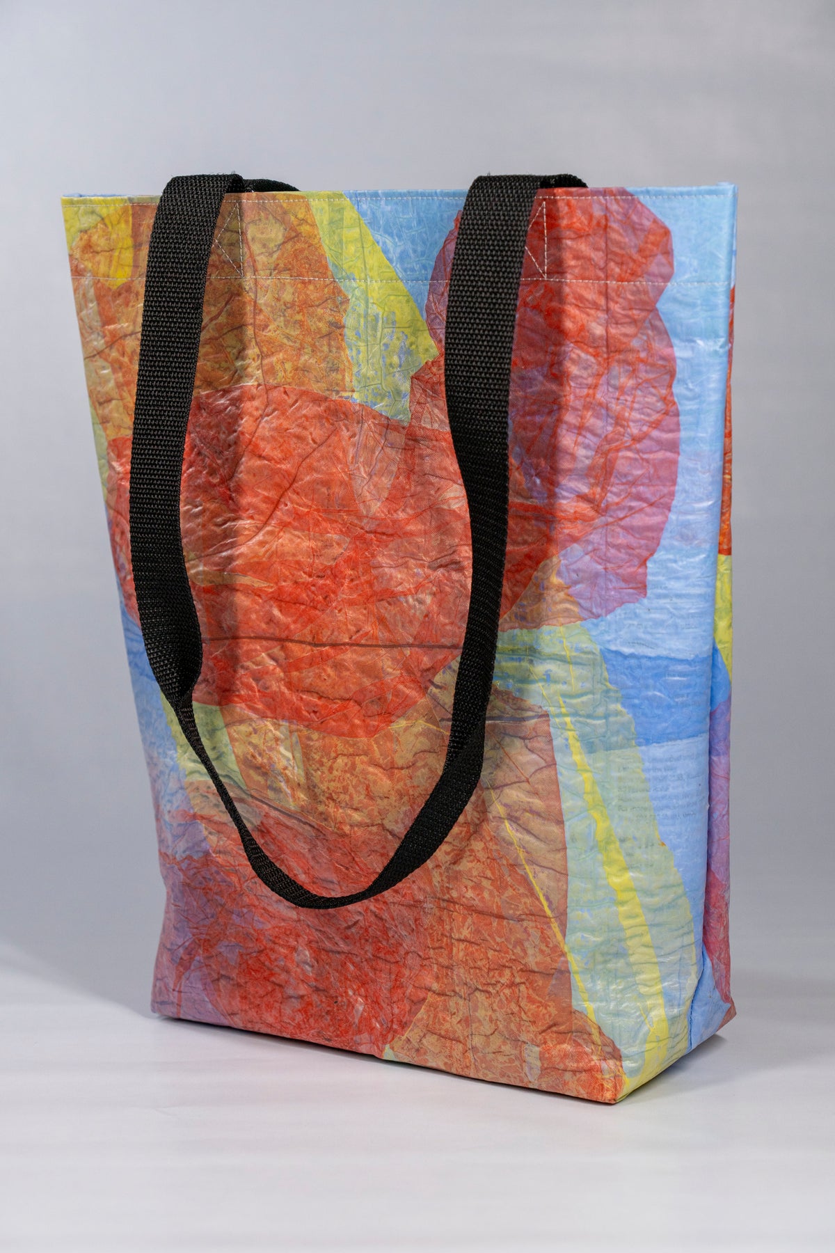 SOLD OCEAN Tote Bag – Colourful Mesh Collage
