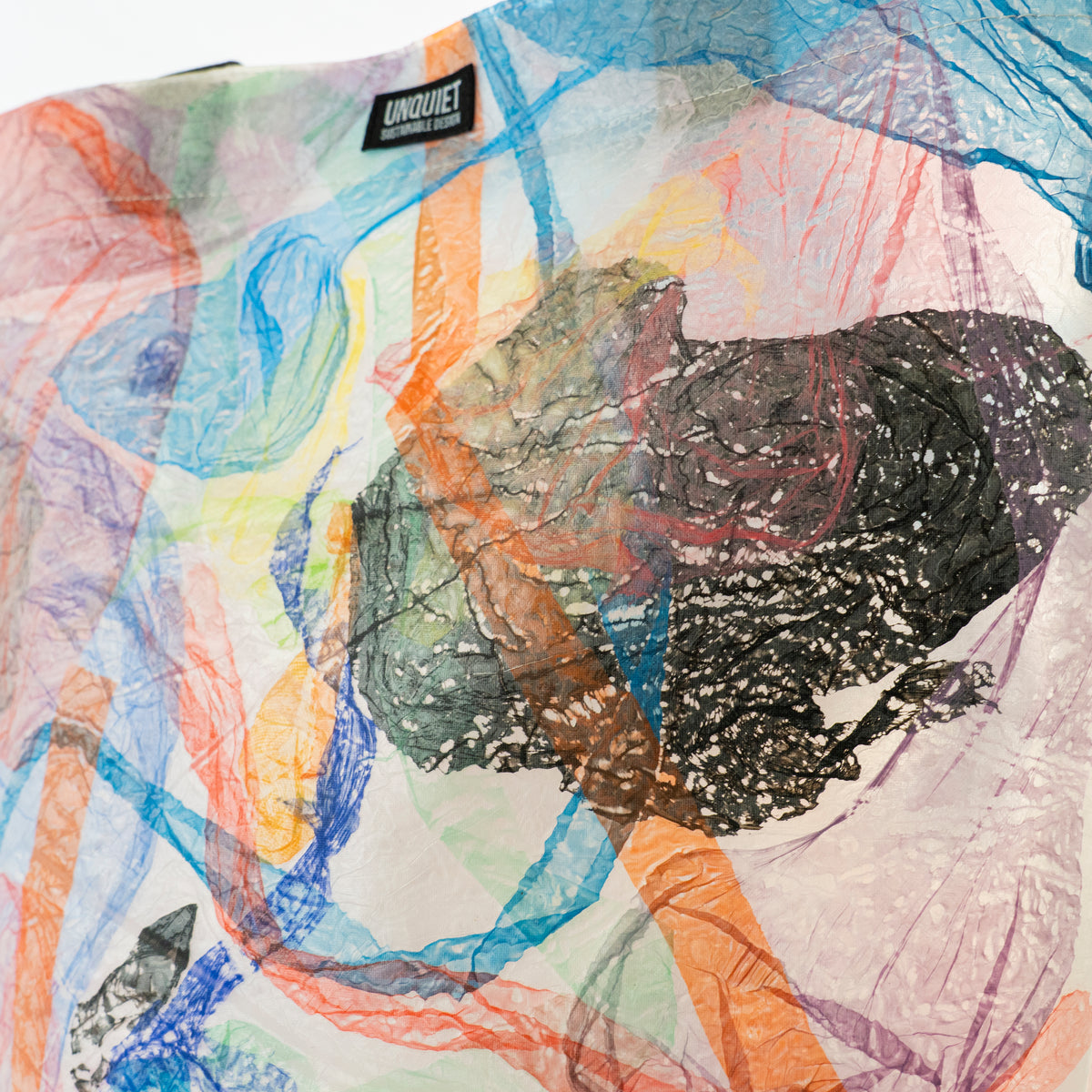 OCEAN Tote Bag - Multicolor Abstract