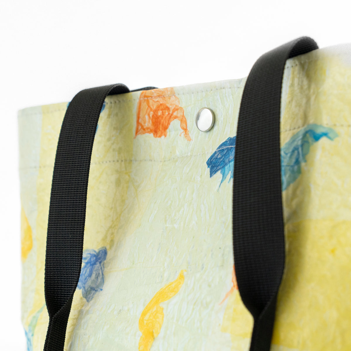 SOLD OCEAN Tote Bag - Yellow Abstract