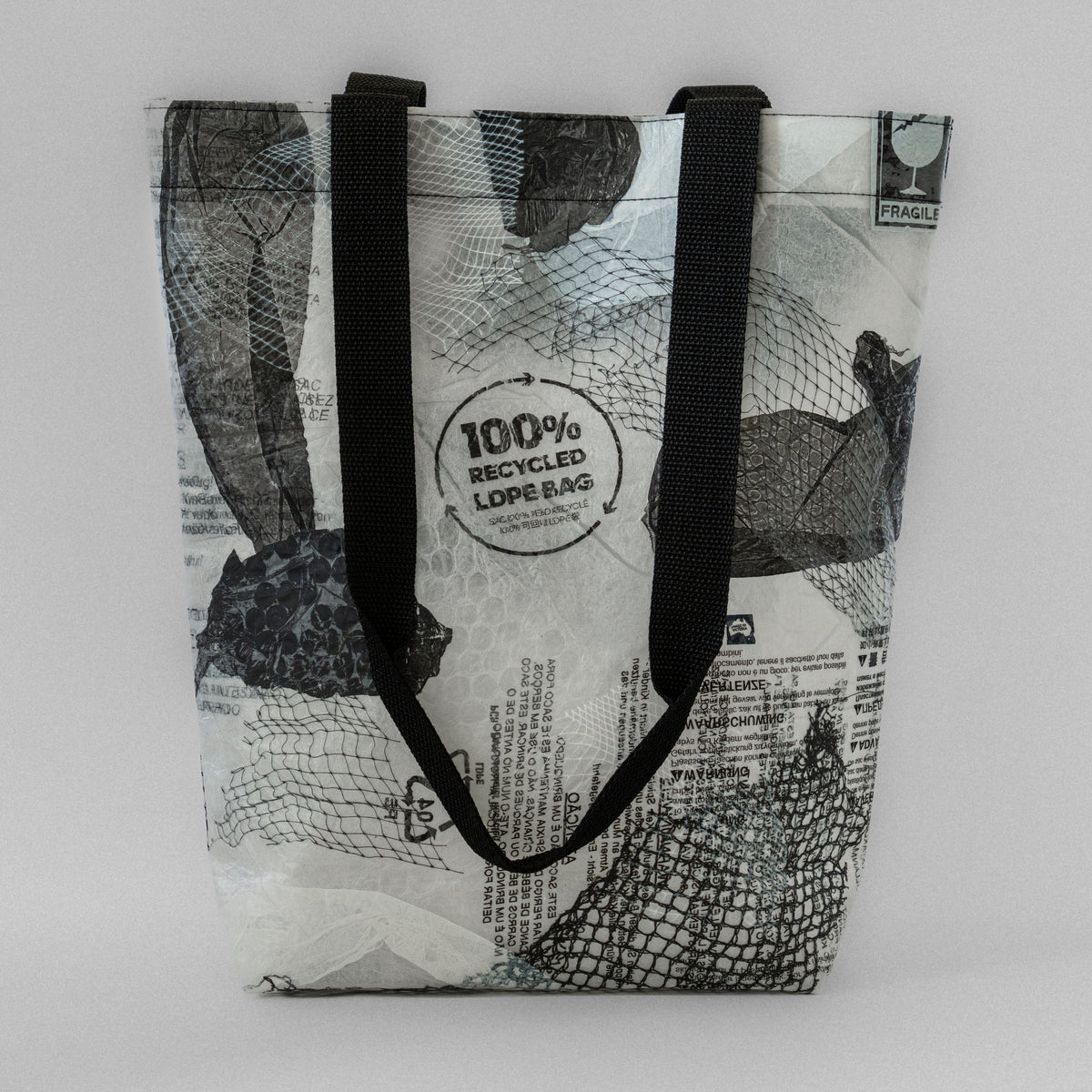 OCEAN Tote Bag – Clear Graphic Symbols