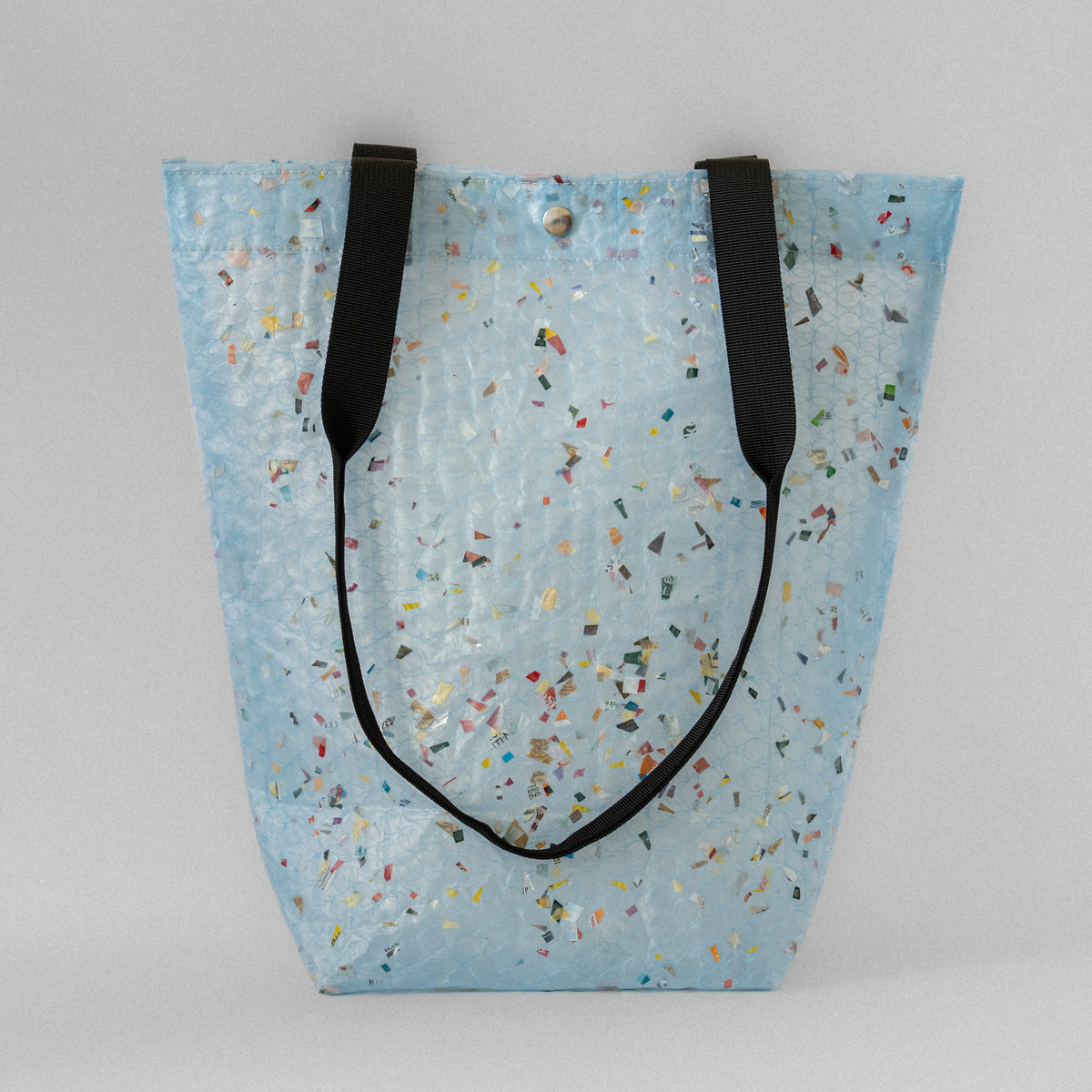 SOLD OCEAN Tote Bag - Pale Blue Confetti