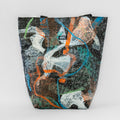 SOLD OCEAN Tote Bag - Charcoal Mesh Abstract