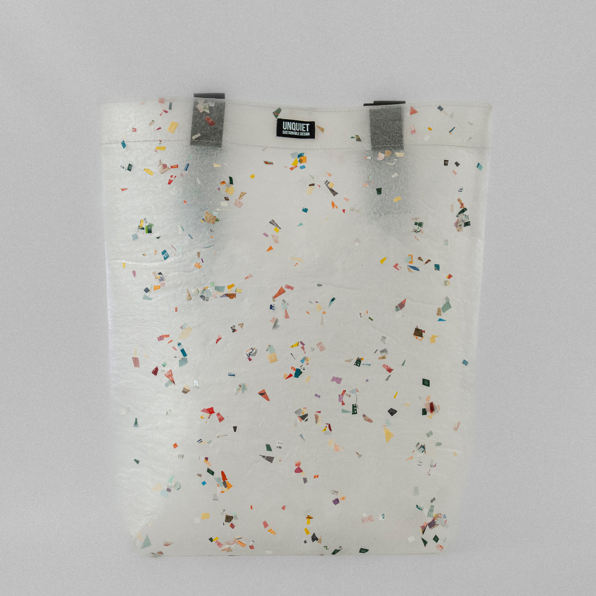 SOLD OCEAN Tote Bag - White Clear Confetti