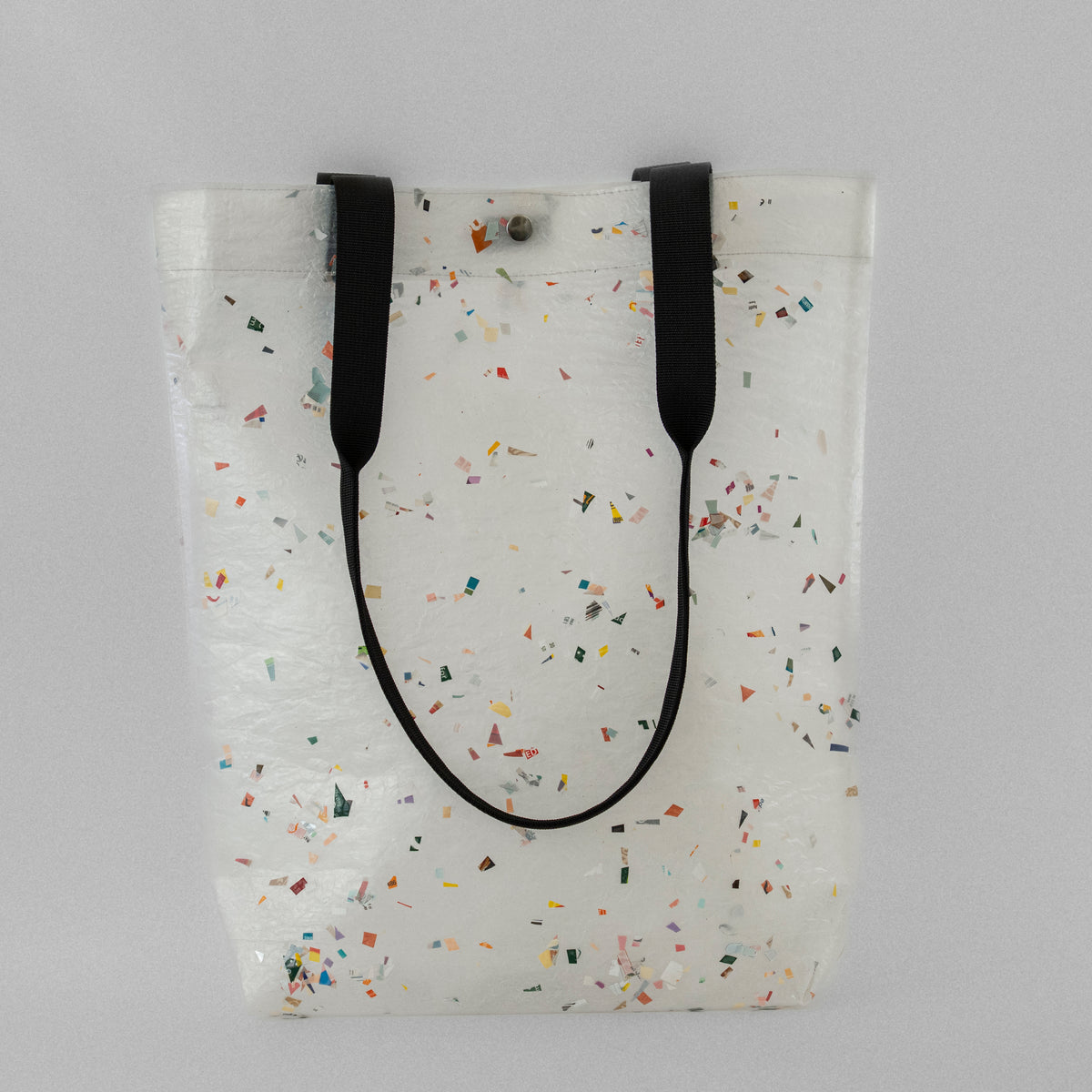 SOLD OCEAN Tote Bag - White Clear Confetti