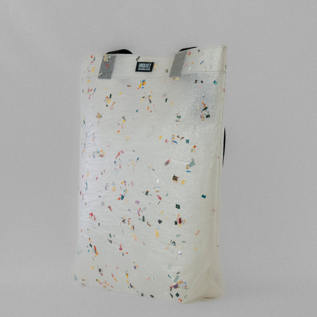 SOLD OCEAN Tote Bag - White Clear Confetti