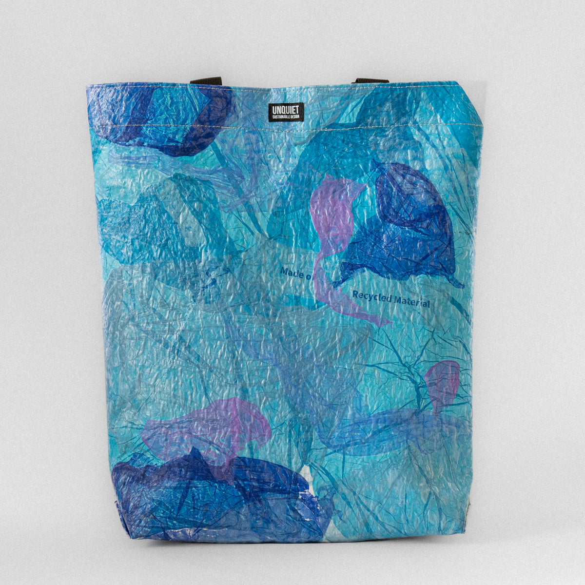 SOLD OCEAN Tote Bag – Blue Abstract