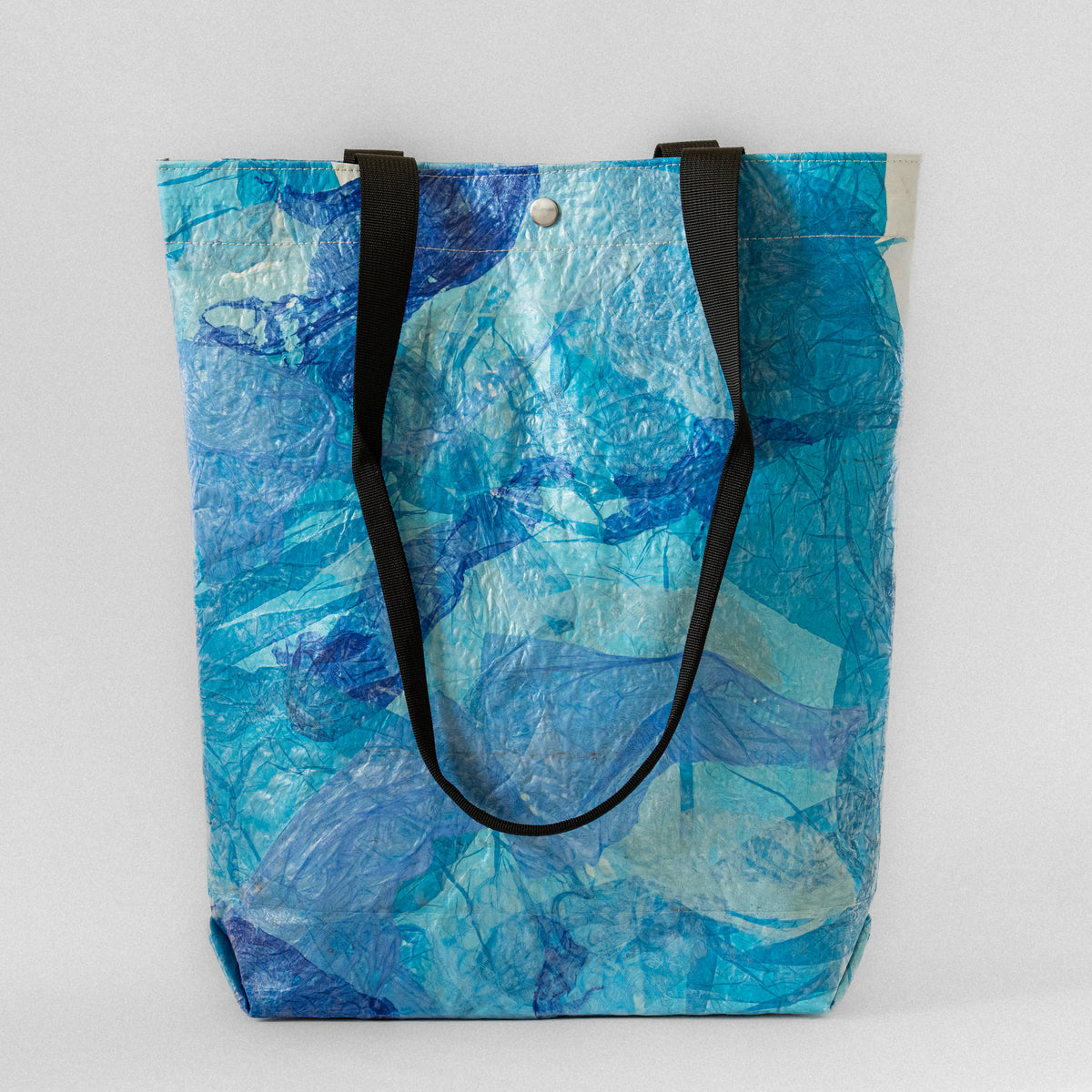 SOLD OCEAN Tote Bag – Blue Abstract