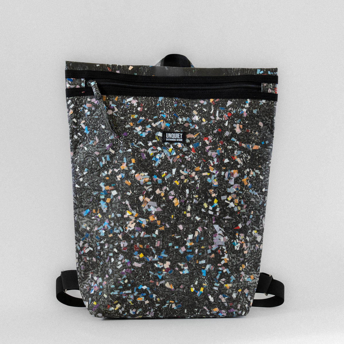 SOLD TURTLE Daily Backpack – Black Confetti