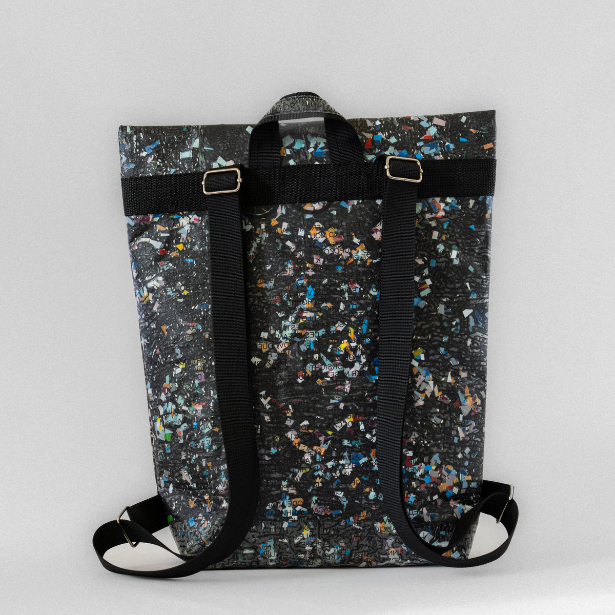 SOLD TURTLE Daily Backpack – Black Confetti