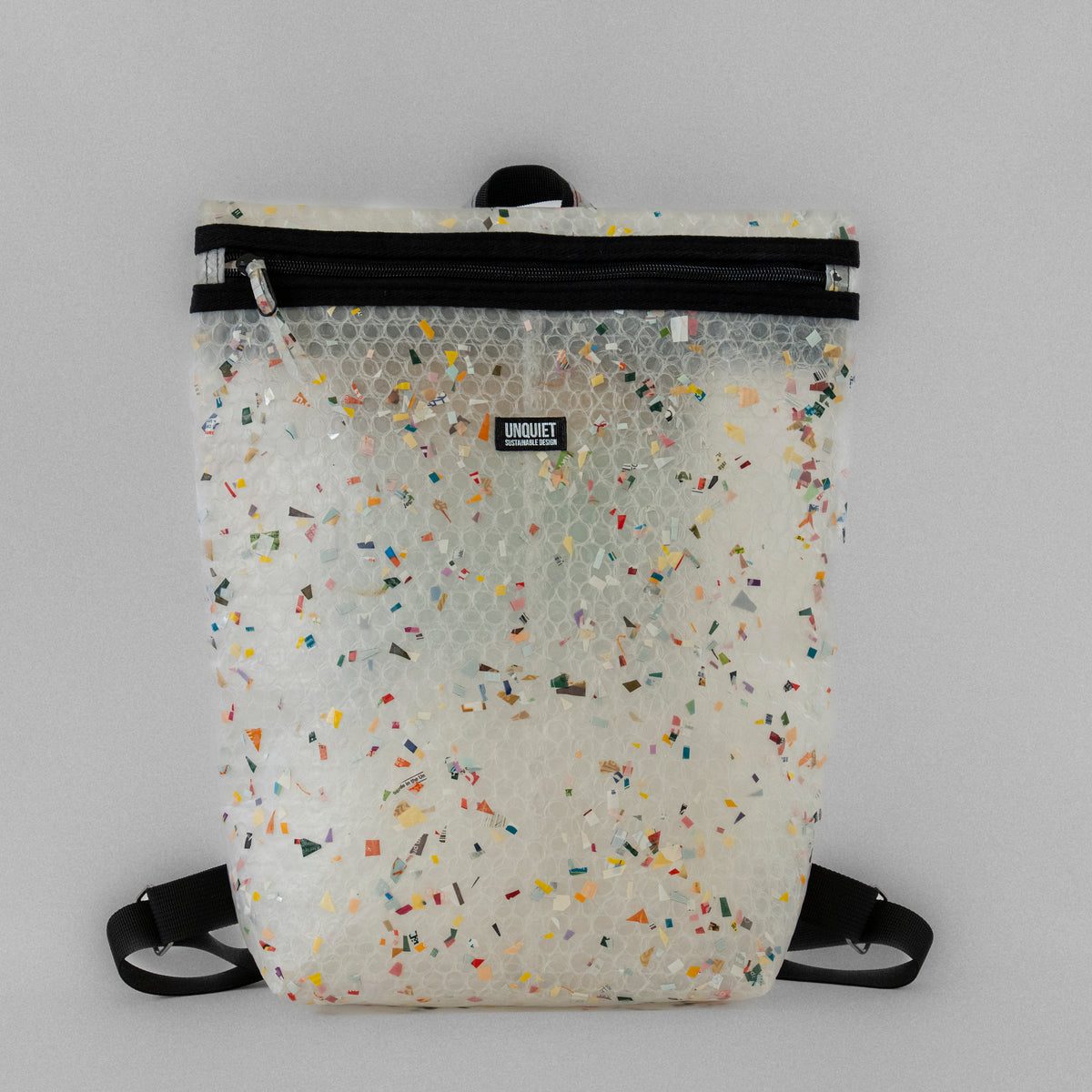 SOLD TURTLE Daily Backpack - Clear Confetti