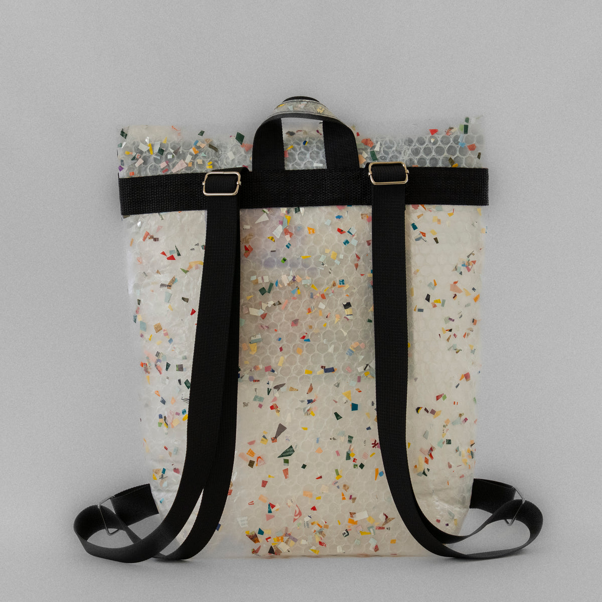 SOLD TURTLE Daily Backpack - Clear Confetti