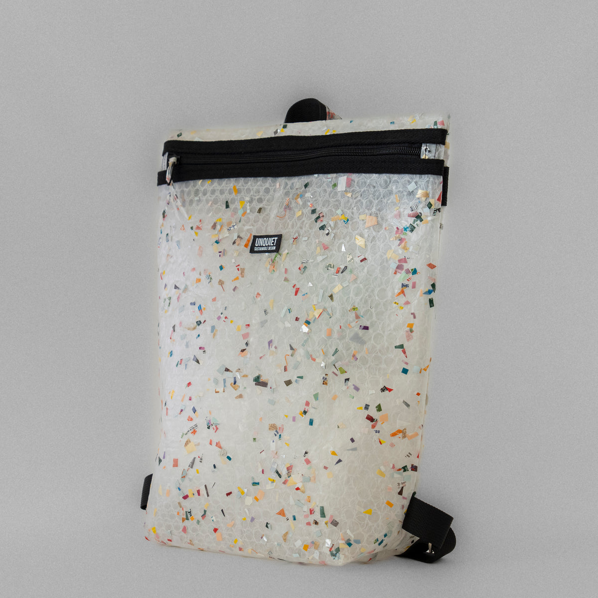 SOLD TURTLE Daily Backpack - Clear Confetti