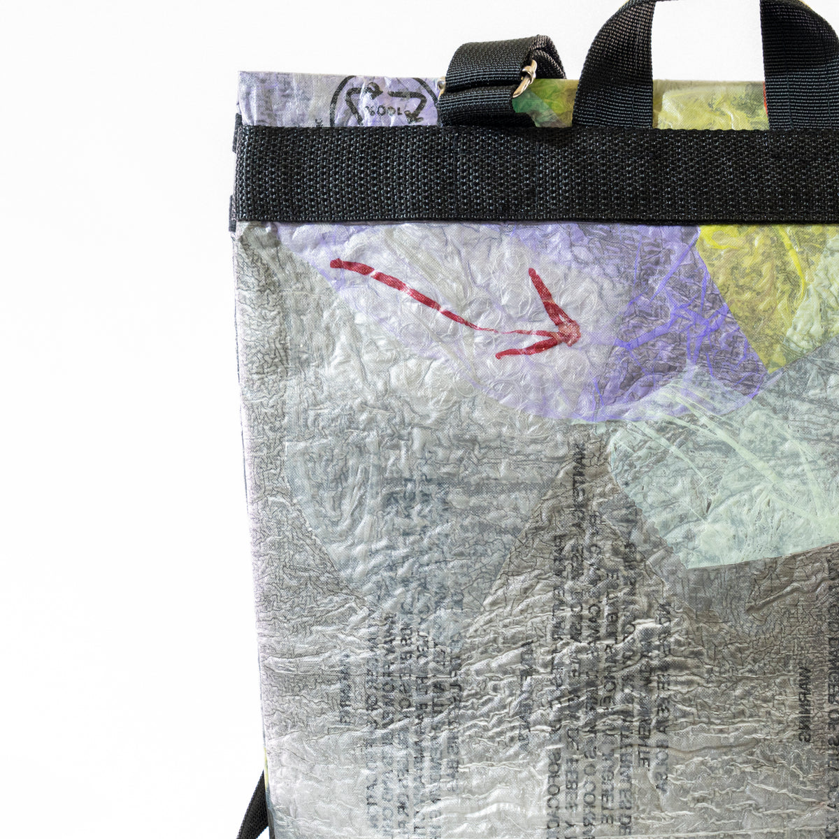 TURTLE Daily Backpack – Multicolour Abstract