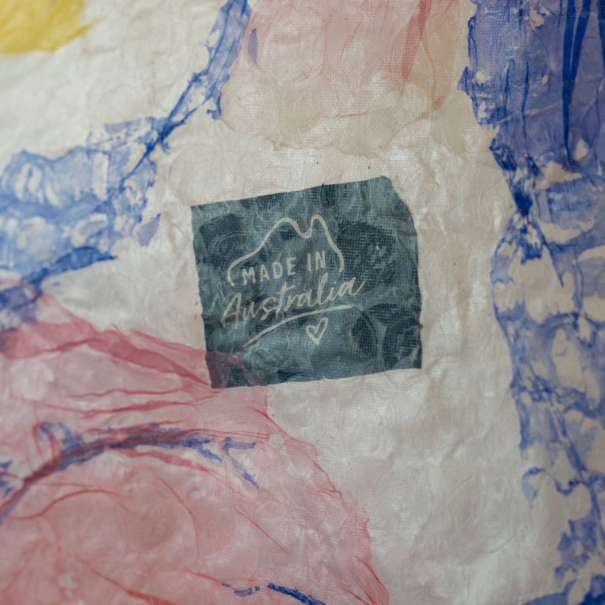OCEAN Tote Bag - Made in Australia Detail
