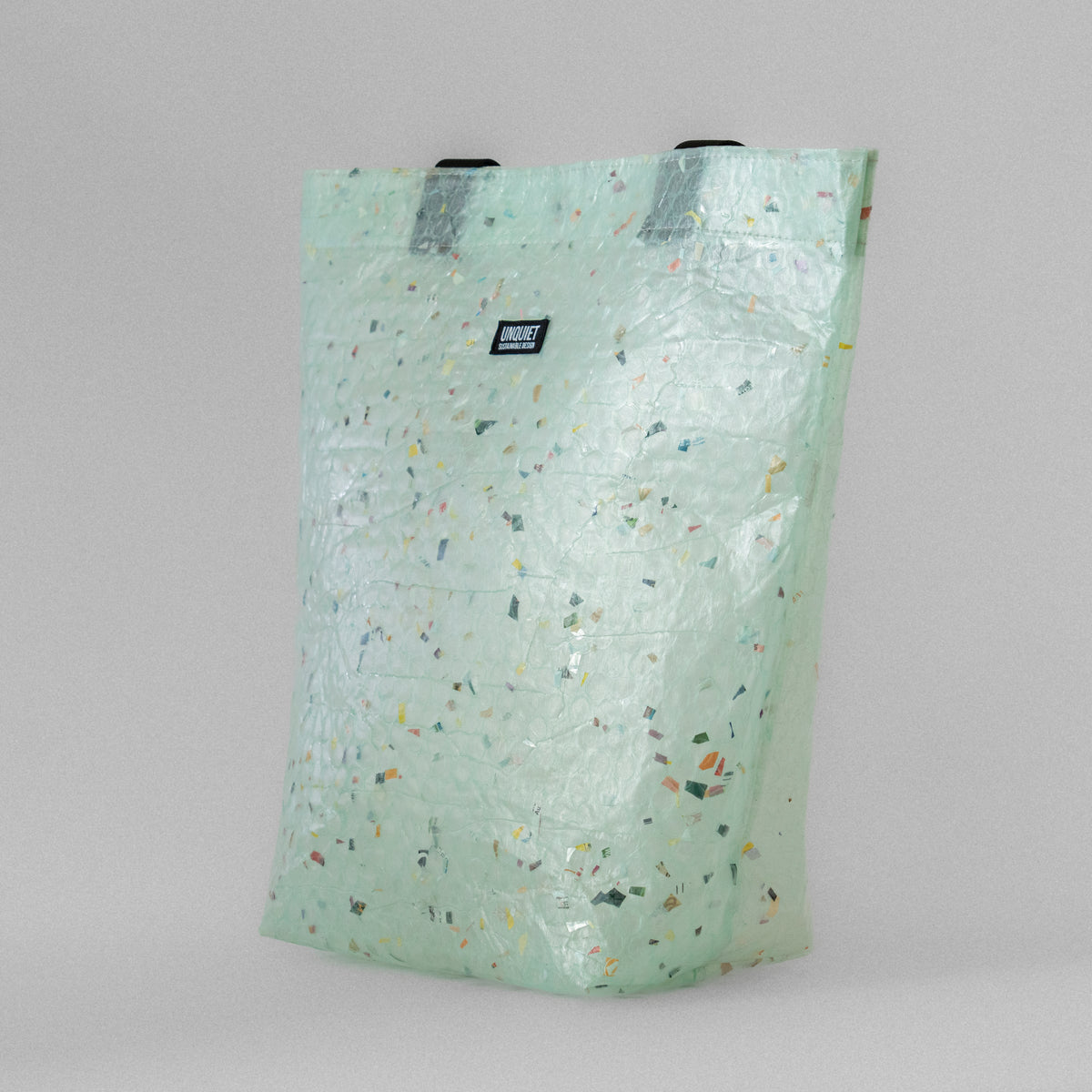OCEAN Tote Bag - Pale Green Confetti